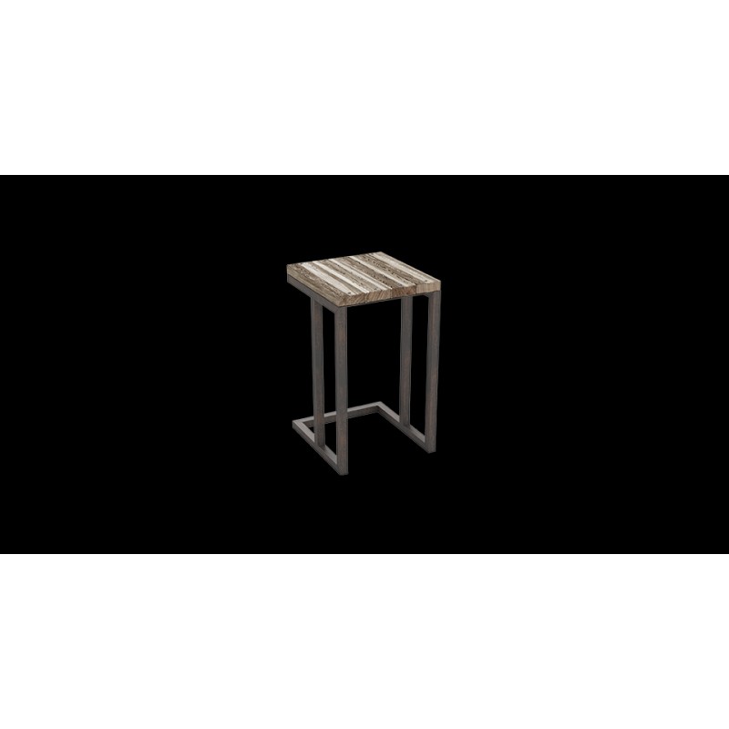 Приставний столик у стилі Loft NS-1500 660x300x300 мм Серый