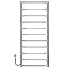 Рушникосушарка електрична Трапеція з полицею П11 500х1200 Deffi Хром EF16 (C.TP.120.50.11.E.C.L.5)