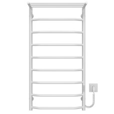 Рушникосушарка електрична Трапеція з полицею П9 500х1000 Deffi Білий WD03 (C.TP.100.50.9.E.W.R.3)