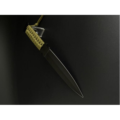 Ніж туристичний Gorillas BBQ 2-882 25 см Зелений (KN1054) Ніж туристичний Gorillas BBQ 2-882 25 см Зелений (KN1054)