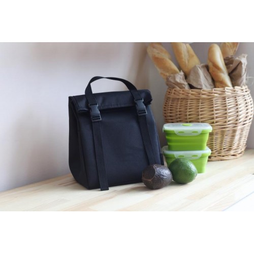 Термосумка lunch bag Фастекс чорна VS Thermal Eco Bag Термосумка lunch bag Фастекс чорна VS Thermal Eco Bag