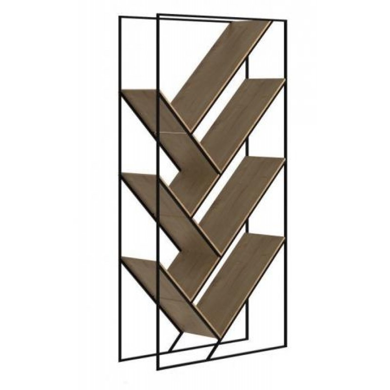 Стелаж для зберігання в стилі Loft NS-1714 2130x1050x350 мм Черный