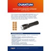 Ліхтар Quantum ручний Solid-M 10W LED з USB, box