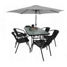 Комплект садовой мебели Kontrast Boston Grey-6