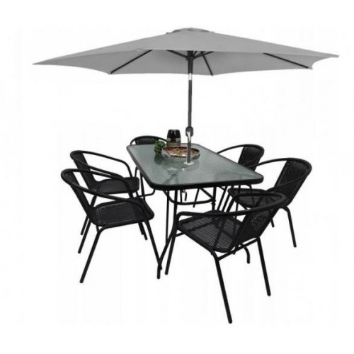 Комплект садовой мебели Kontrast Boston Grey-6