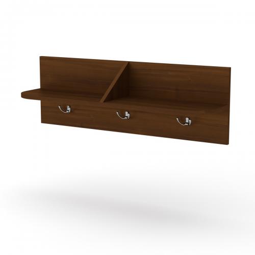 Настінна вішалка Компанит В 3 Горіх екко Настінна вішалка Компанит В 3 Горіх екко