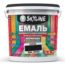 Емаль для підлоги Skyline Чорний RAL 9004 3 л