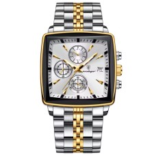 Наручний годинник чоловічий Poedagar Parus Silver Сріблястий (3504)