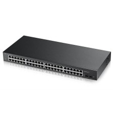 Комутатор ZYXEL GS1900-48HPv2 (GS190048HPV2-EU0101F) (24xGE, 24xGE PoE+, 2xSFP, Max POE 170W, Web Smart)