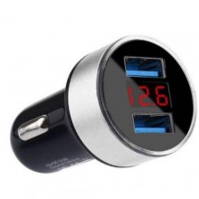 Автомобільний зарядний пристрій (АЗУ) HZ HC6 на 2 USB Чорний (47762) Автомобільний зарядний пристрій (АЗУ) HZ HC6 на 2 USB Чорний (47762)