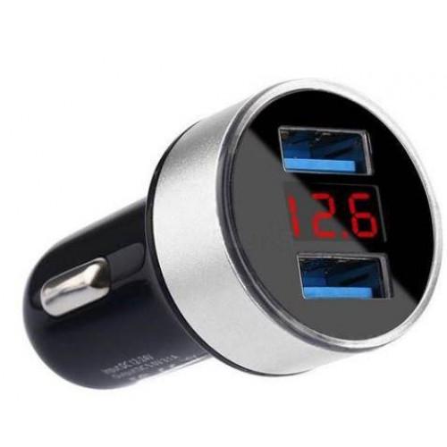 Автомобільний зарядний пристрій (АЗУ) HZ HC6 на 2 USB Чорний (47762) Автомобільний зарядний пристрій (АЗУ) HZ HC6 на 2 USB Чорний (47762)