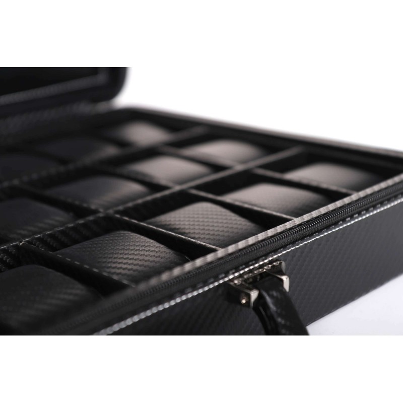 Шкатулка для зберігання годинників Salvadore PB/3250/24.CBN Чорний
