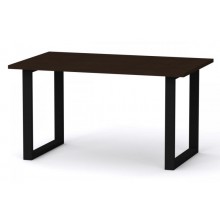 Стіл журнальний Компанит Лофт 1 80х50х42,8 см Венге темний