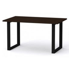 Стіл журнальний Компанит Лофт 1 80х50х42,8 см Венге темний