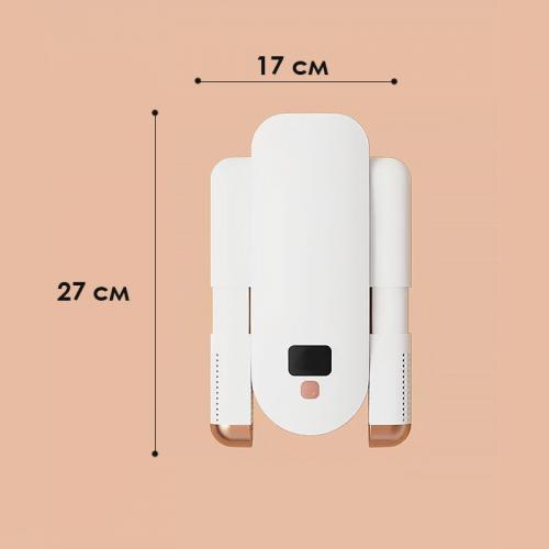 Сушарка для взуття Lesko YM-102 White компактна антибактеріальна та стерилізуюча з таймером Сушарка для взуття Lesko YM-102 White компактна антибактеріальна та стерилізуюча з таймером