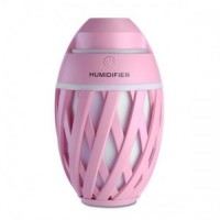 Міні зволожувач повітря нічник No Brand Anymore small humidifier Рожевий (15667P)