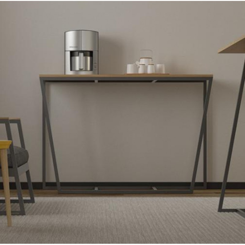 Консоль для дому в стилі Loft NS-348 830x1000x450 мм Черный