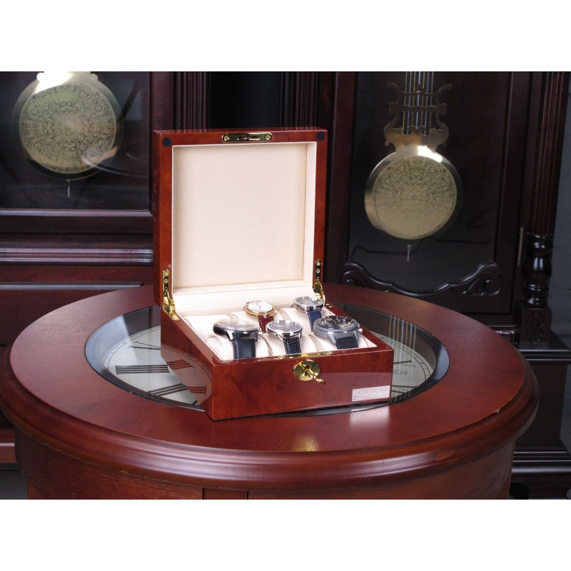 Скринька для зберігання годинників Salvadore Коричневий 803-6DBC