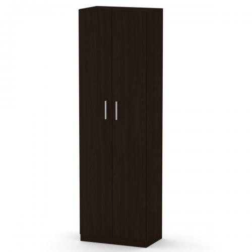 Шафа книжкова Компаніт КШ-7 60х37х195 см Венге темний