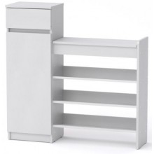 Тумба для взуття ТО-16 Компанит Німфея альба (100х28х100 см)
