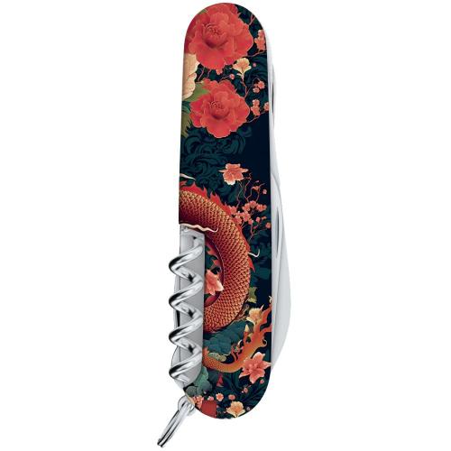Складаний ніж Victorinox Huntsman Zodiac 91 мм 15 функцій Китайський дракон (1.3713_Z3200p) Складаний ніж Victorinox Huntsman Zodiac 91 мм 15 функцій Китайський дракон (1.3713_Z3200p)