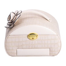 Кейс-органайзер для прикрас YIWU 24x17x18 см Бежевий (HP-5-21BE)