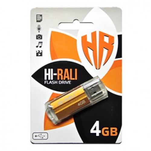 Флеш-накопичувач USB 4GB Hi-Rali Corsair Series Bronze (HI-4GBCORBR) в інтернет супермаркеті PbayMarket!