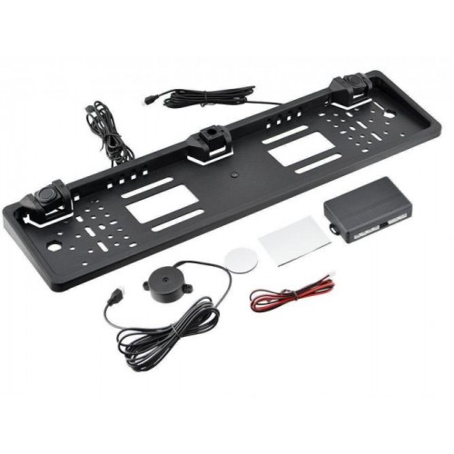 Парктронік в Авторамки для номера з камерою CAR CAM 5429 з індикацією Спартак