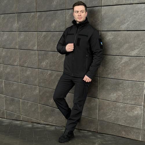 Куртка чоловіча тактична Pobedov Shadow Military 348681 XXXL Чорний (00000005892) Куртка чоловіча тактична Pobedov Shadow Military 348681 XXXL Чорний (00000005892)