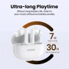 Бездротові навушники Ugreen WS200 HiTune T6 Hybrid Active Noise-Cancelling Earbuds White (UGR-15158)