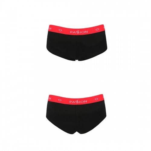 Трусики-шортики Passion PS003 PANTIES black, size S в інтернет супермаркеті PbayMarket!