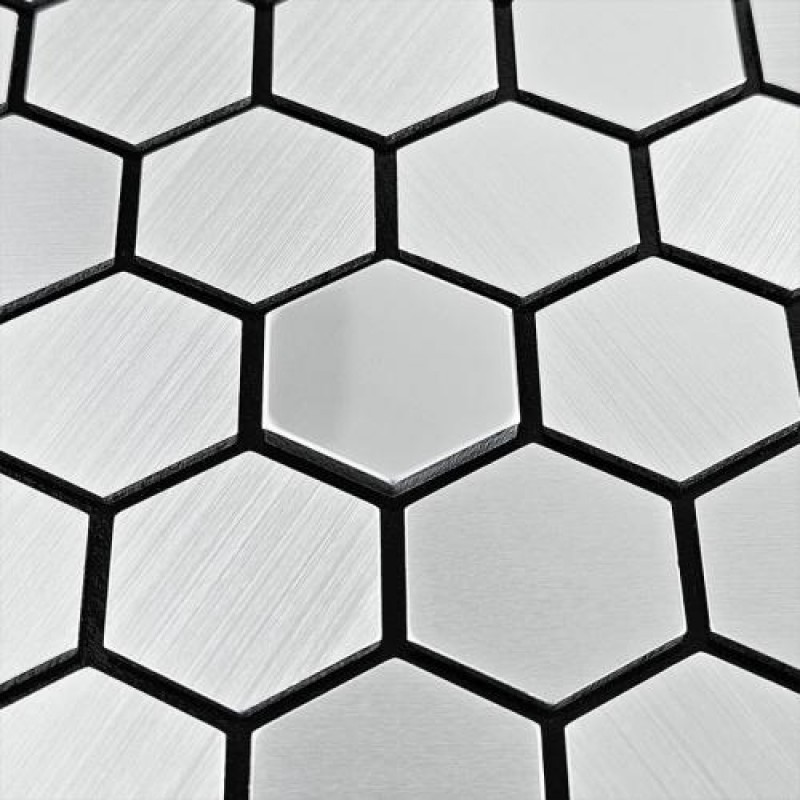 Самоклеюча алюмінієва плитка Sticker Wall 300х300х3 мм Різнокольоровий (SW-00001928)