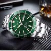Наручний годинник чоловічий Carnival Diver 10 Bar Сріблястий (2626095979)