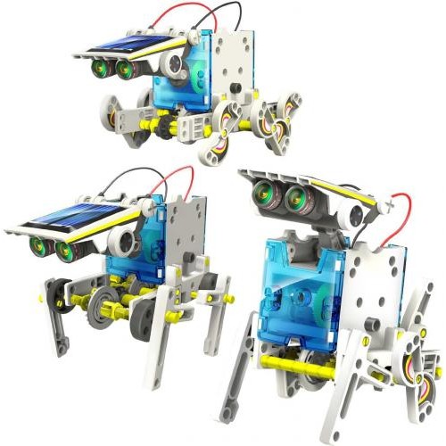 Конструктор на сонячних батареях Green Enegry Solar Robot робот 14 в 1