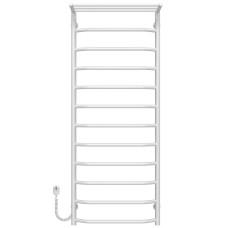 Рушникосушарка електрична Трапеція з полицею П12 500х1300 Deffi Білий EF16 (C.TP.130.50.12.E.W.L.5)