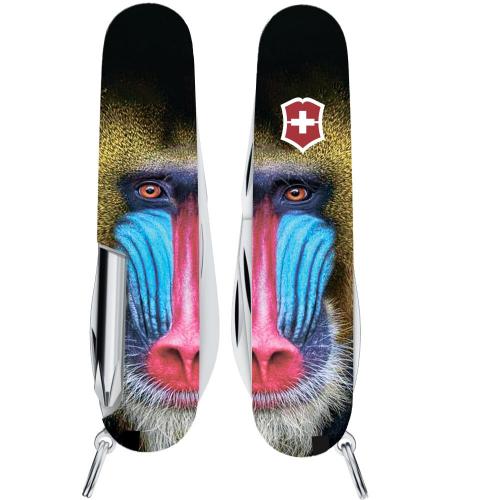 Складаний ніж Victorinox Tinker Animal 91 мм 13 функцій Мавпа Мандріл (1.4603.3_F1070pw) Складаний ніж Victorinox Tinker Animal 91 мм 13 функцій Мавпа Мандріл (1.4603.3_F1070pw)