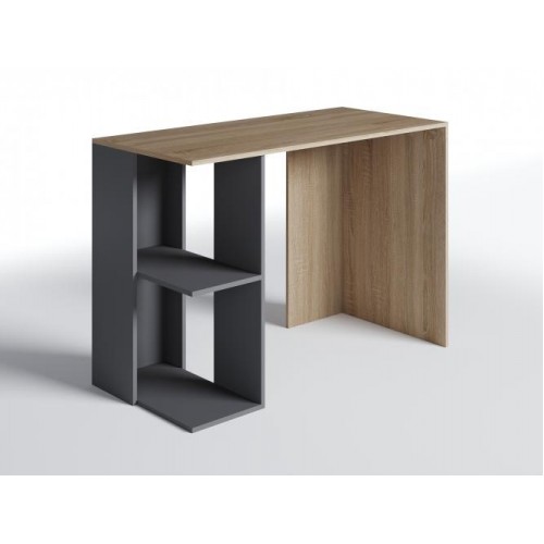 Стіл письмовий Меблева Площа СП-5 122х57х75 см Антрацит + Дуб сонома Стіл письмовий Меблева Площа СП-5 122х57х75 см Антрацит + Дуб сонома