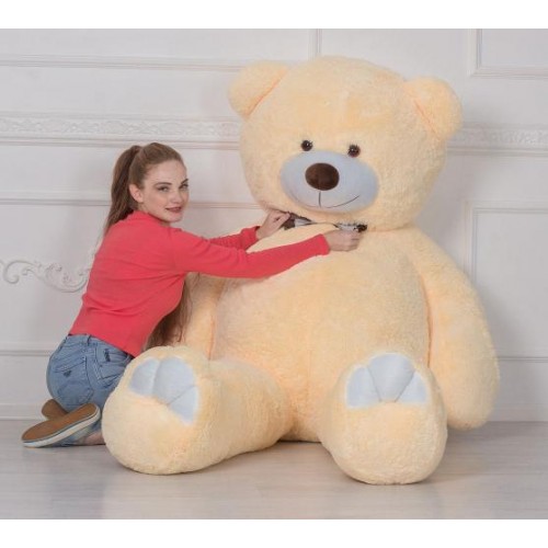 Плюшевий ведмедик Mister Medved Форрест 200 см Бежевий (014) Плюшевий ведмедик Mister Medved Форрест 200 см Бежевий (014)