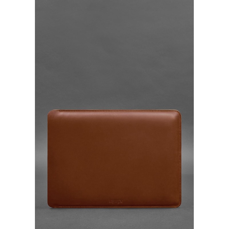 Шкіряний чохол для MacBook 14 дюйм Світло-коричневий Crazy Horse BlankNote