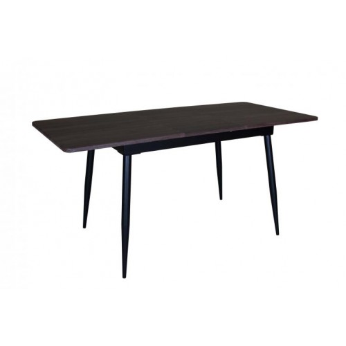 Стіл Max's furniture Денвер 75х120/160х75 см Дуб Табак + Чорний Стіл Max's furniture Денвер 75х120/160х75 см Дуб Табак + Чорний