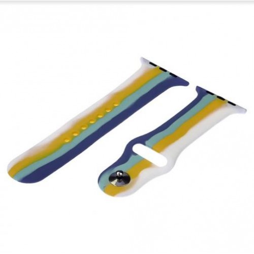 Спортивний ремінець Rainbow Anchor для Apple Watch 38mm, Apple Watch 40mm розмір L Спортивний ремінець Rainbow Anchor для Apple Watch 38mm, Apple Watch 40mm розмір L