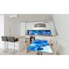 Наклейка вінілова на стіл Zatarga «Польовий дзвіночок 02» 650х1200 мм Z180311/1st