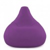 Крісло Мішок Груша Велюр 120х85 Студія Комфорту Стандарт фіолетовий
