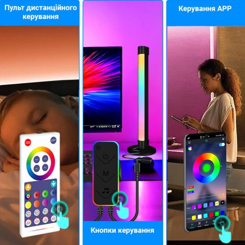 Світлодіодні RGB панелі Inspire S005B 34LED Black Світлодіодні RGB панелі Inspire S005B 34LED Black