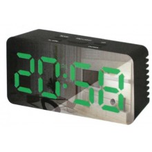 Годинник електронний настільний Чорний DS-3658