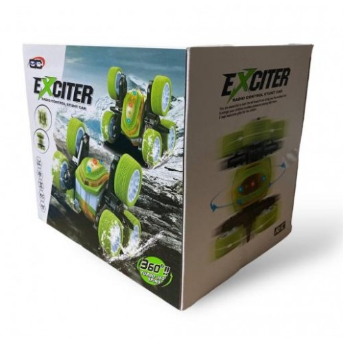 Трюкова машинка-перевертень на радіокеруванні Stunt Car exciter управління рукою (1756375705) Трюкова машинка-перевертень на радіокеруванні Stunt Car exciter управління рукою (1756375705)