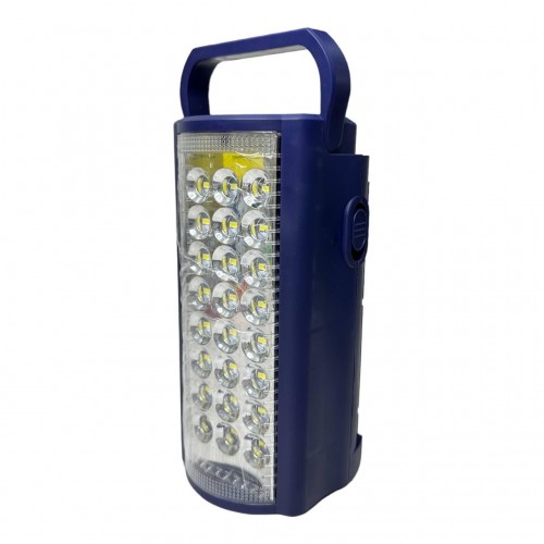 Ручний акумуляторний прожектор Almana KP-6324 24 LED з павербанком синій (1934082139) Ручний акумуляторний прожектор Almana KP-6324 24 LED з павербанком синій (1934082139)