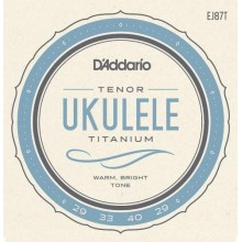 Струни для укулеле D'Addario EJ87T Titamium Tenor Ukulele Strings 29/29