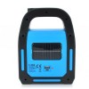 Ліхтар акумуляторний Torch Bailong BL-925 torch + solar з сонячною та USB зарядкою Blue