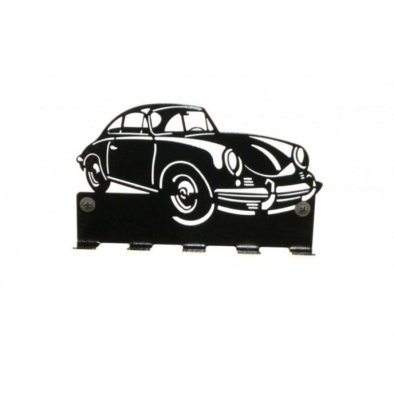 Вішалка для ключів ключниця Ferrum Ретро колір чорний (ВК001)